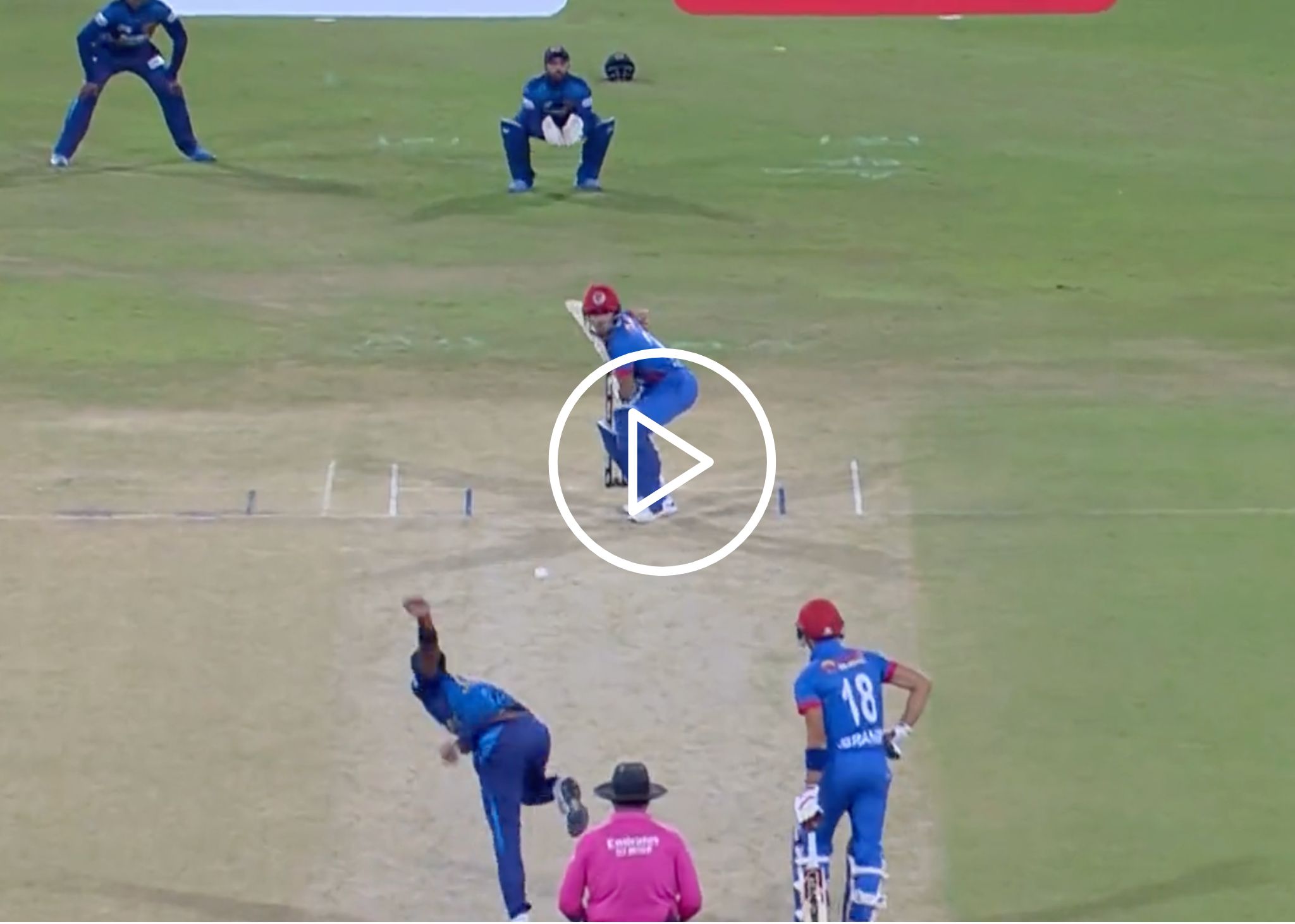 [Watch] Kasun Rajitha’s Lethal Out-Swinger Dismantles Rahmanullah Gurbaz